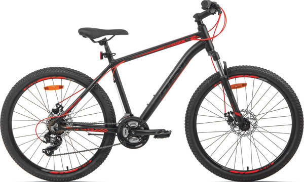 Изображение товара Велосипед AIST Rocky 1.0 Disc 26 2026 (16, черный/красный, разобранный, в коробке)