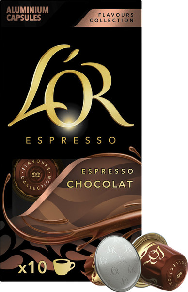 Изображение товара Кофе в капсулах L'OR Espresso Chocolat (10х5.2г)