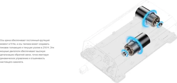 Изображение товара База для игрового руля MOZA AY210 Force Feedback YOKE AS011 / MZ51