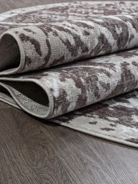 Изображение товара Ковер Merinos Silver F391-OVAL-GRAY (3x4)