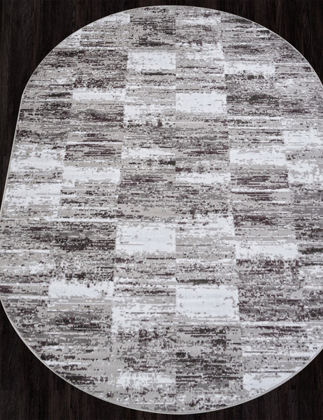 Изображение товара Ковер Merinos Silver F394-OVAL-GRAY (3x4)