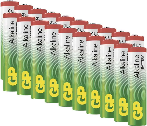Изображение товара Комплект батареек GP Batteries Alkaline LR6/15ARETA21-2GDBC20 (20шт)