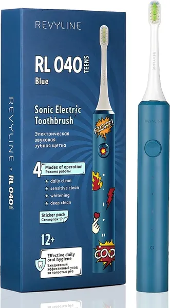 Изображение товара Звуковая зубная щетка Revyline RL040 Teens / 7610 (голубой)