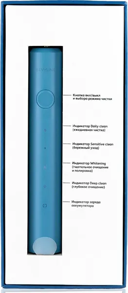 Изображение товара Звуковая зубная щетка Revyline RL040 Teens / 7610 (голубой)