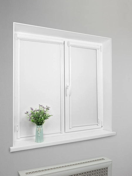 Изображение товара Рулонная штора кассетная Sundays Home UNI-2 LM 65-01 72x160 (белый, правая)