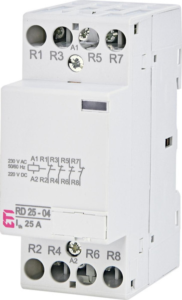 Изображение товара Контактор Eti RD 25-04 230V AC/DC AC1 / 002464016