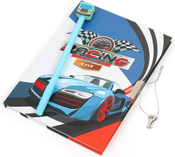 Изображение товара Записная книжка Darvish Racing Car. С ручкой / DV-15946-1 (50л)