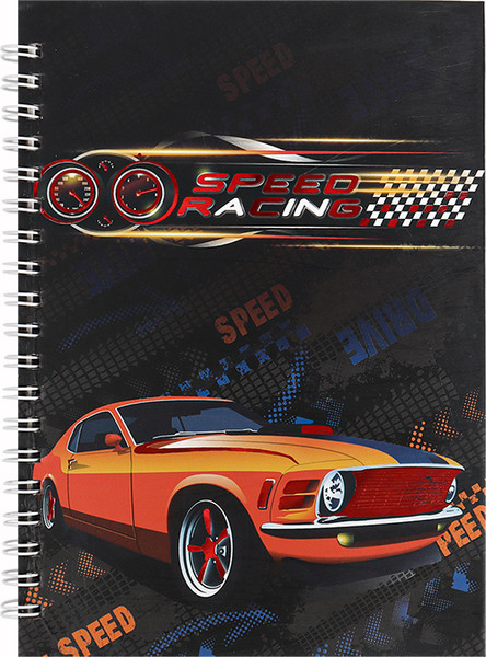 Изображение товара Блокнот Darvish Speed Racing / DV-15941-2 (48л)