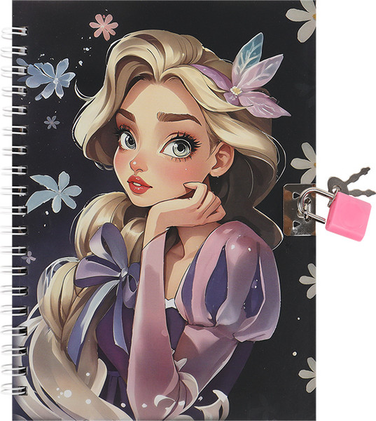 Изображение товара Блокнот Darvish Девочка в цветах / DV-15940-4 (48л)