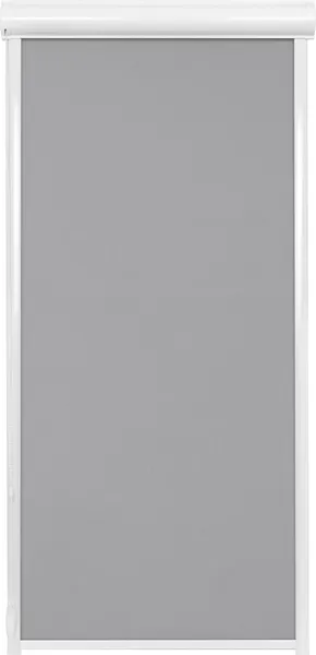 Изображение товара Рулонная штора кассетная Sundays Home UNI-2 LM 68-07 48x160 (светло-серый, правая)