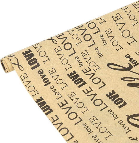 Изображение товара Набор бумаги для оформления подарков Darvish Love / DV-15894 (3шт)