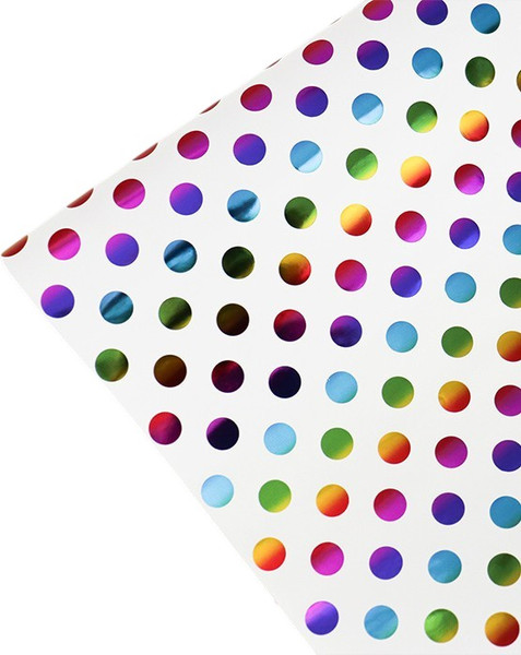 Изображение товара Набор бумаги для оформления подарков Darvish Горошек / DV-15885 (3шт)