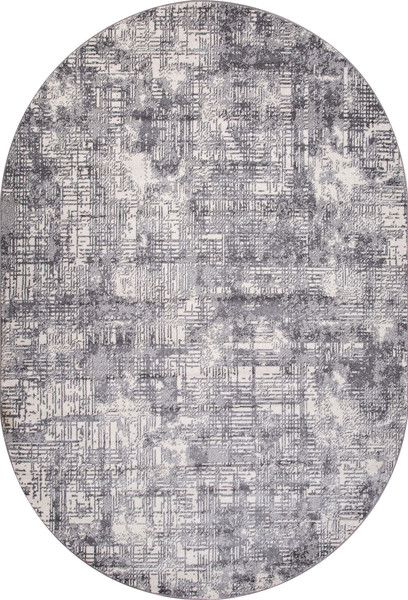 Изображение товара Ковер Merinos Tornado F050-OVAL-GRAY (1.5x2.3)