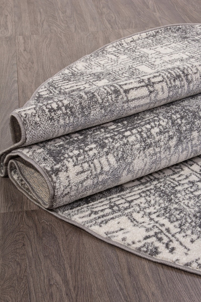 Изображение товара Ковер Merinos Tornado F050-OVAL-GRAY (1.5x2.3)