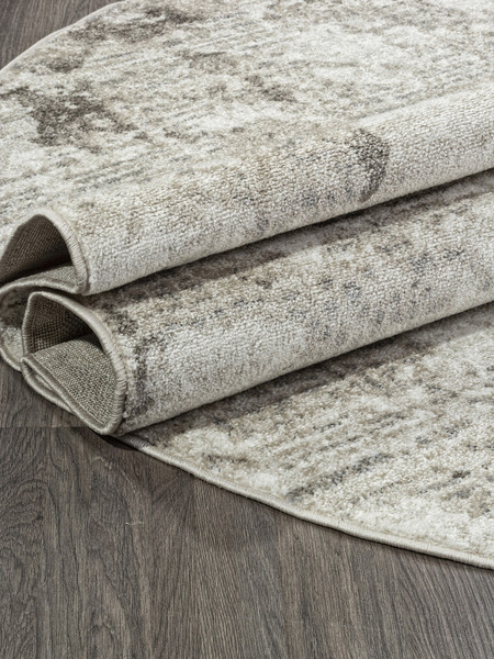 Изображение товара Ковер Merinos Tornado F152-OVAL-BEIGE-BROWN (1x2)