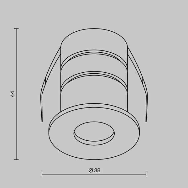 Изображение товара Светильник уличный Maytoni Cove O511DL-L2W4K