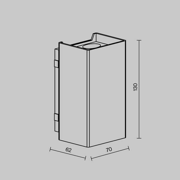 Изображение товара Бра уличное Maytoni Shell O505WL-L3B3K