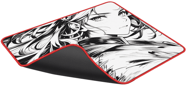 Изображение товара Коврик защитный Defender Cybe / 50575 (черный/белый/принт Аниме)