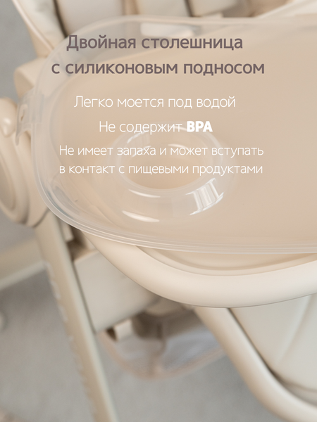 Изображение товара Стульчик для кормления VipBaby Inspiria (Milk)