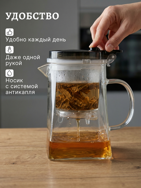 Изображение товара Заварочный чайник Homa Fr-05-550