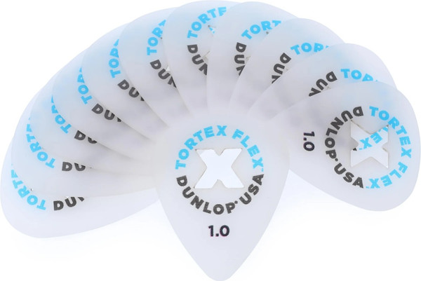 Изображение товара Набор медиаторов Dunlop Manufacturing 428XR1.0 Tortex Flex X STD (72шт)