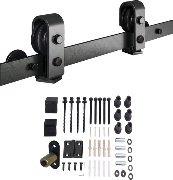 Изображение товара Комплект фурнитуры для складных дверей Asvik BDHB10SPDBL4