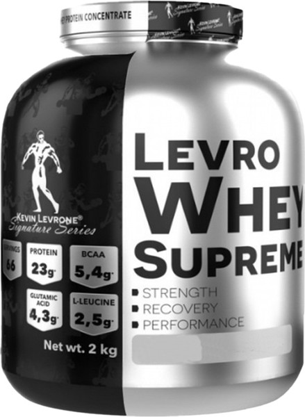 Изображение товара Протеин Kevin Levrone Levro Whey Supreme (2кг, клюква/белый шоколад)