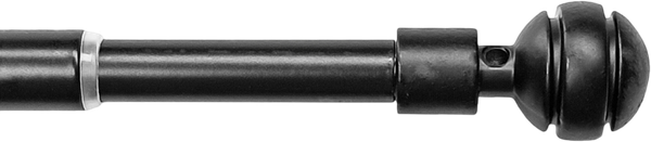 Изображение товара Карниз для штор Эскар Кафе Сфера / 60230060 (черный)