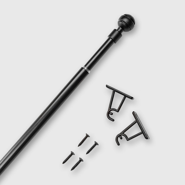 Изображение товара Карниз для штор Эскар Кафе Сфера / 60230060 (черный)