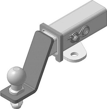 Изображение товара Фаркоп Avtos NS 27B (для Nissan X-Trail T32 2015-)