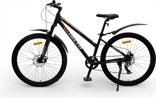 Изображение товара Велосипед DeltA Corsa Pro 27.5 / CORSA PRO27.15.BK-GD (27.5, черный/ золотой)