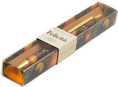 Изображение товара Ручка шариковая Bruno Visconti Felicita. Flora. Oranges / 20-0263/32 (синий)