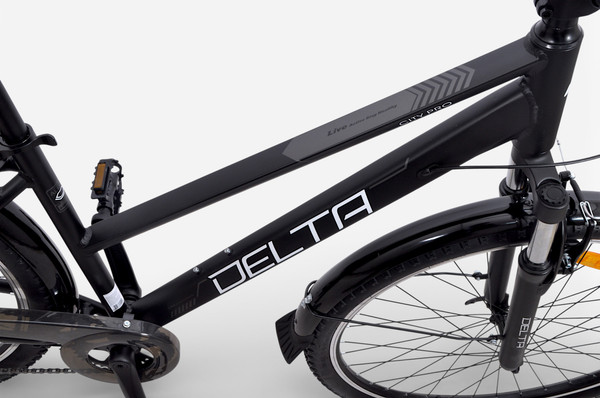 Изображение товара Велосипед DeltA City Pro 28 / CITY PRO W28.17.BK (28, черный, разобранный в коробке)