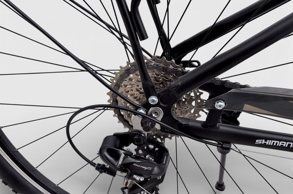 Изображение товара Велосипед DeltA City Pro 28 / CITY PRO W28.17.BK (28, черный, разобранный в коробке)