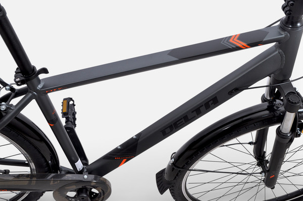 Изображение товара Велосипед DeltA City Pro 28 / CITY PRO M28.19.GR (28, серый, разобранный в коробке)