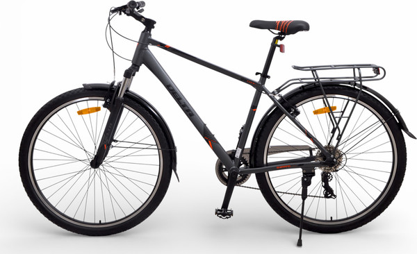 Изображение товара Велосипед DeltA City Pro 28 / CITY PRO M28.19.GR (28, серый, разобранный в коробке)