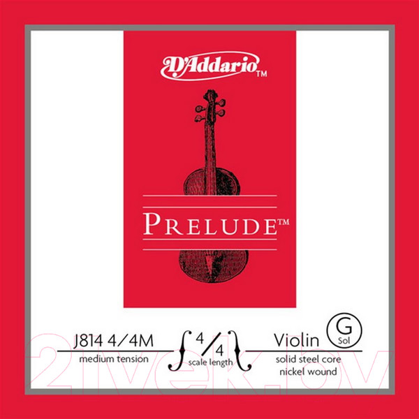 Изображение товара Струна для смычковых D'Addario J814 4/4M