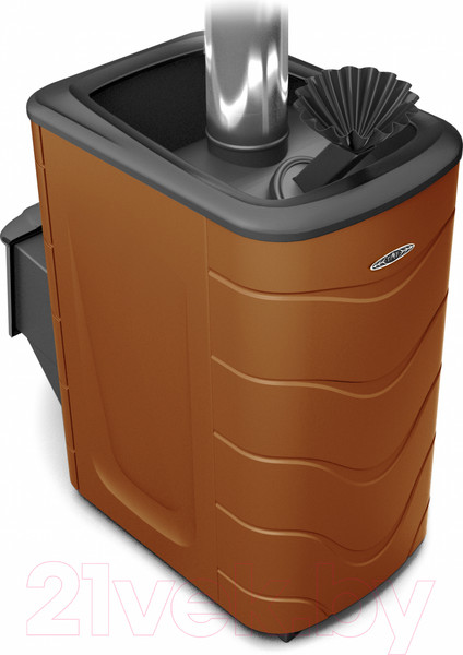 Изображение товара Печь-каменка ТМФ Гейзер 2014 Inox (терракота, ДА, ЗК)
