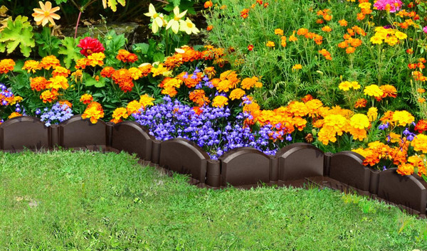 Изображение товара Бордюр садовый Мастер Сад Волна МС Б-43.09.09-ПП / 82652-К-Короб