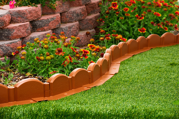 Изображение товара Бордюр садовый Мастер Сад Волна МС Б-43.09.09-ПП / 82652-Т-Короб