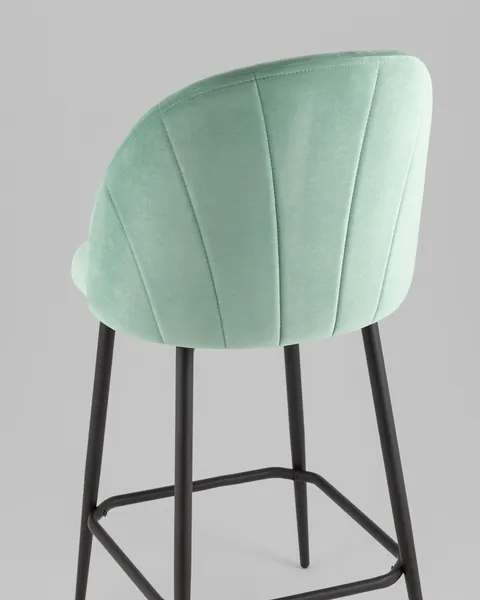 Изображение товара Стул барный Stool Group Логан SN / LV-121-Ca-01P-01 (велюр фисташковый)
