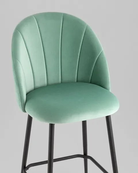 Изображение товара Стул барный Stool Group Логан SN / LV-121-Ca-01P-01 (велюр фисташковый)