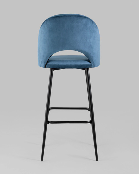 Изображение товара Стул Stool Group Меган SN / LV-122-H58-01B-01 (велюр пыльно-синий)