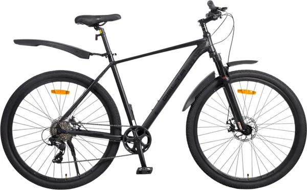 Изображение товара Велосипед DeltA Prime Pro 29 / PRIME PRO29.21.BK (29, черный, разобранный в коробке)
