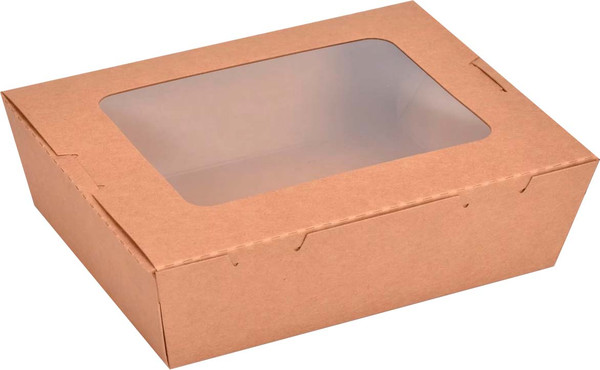 Изображение товара Набор одноразовых контейнеров Суперпак Eco ланч-боксы 600мл 150x115x50 (50шт)