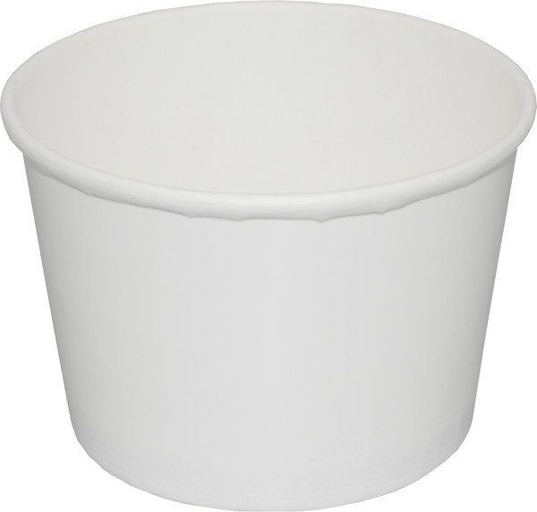 Изображение товара Набор одноразовых контейнеров Суперпак бумажные Д=95мм 290мл (38шт, белый)