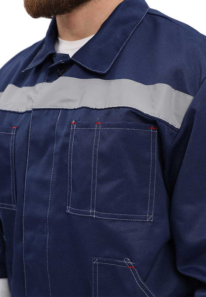 Изображение товара Комплект рабочей одежды УРСУС Легион КОС819-001 (темно-синий, 48-50/182-188)