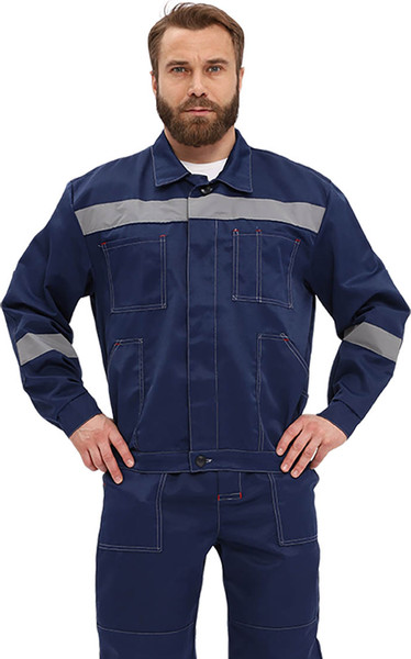 Изображение товара Комплект рабочей одежды УРСУС Легион КОС819-001 (темно-синий, 52-54/182-188)