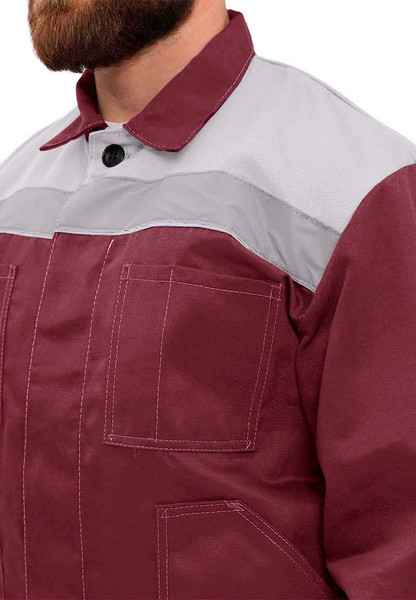 Изображение товара Костюм рабочий УРСУС Легион КОС817-201 (бордовый/серый, 44-46/182-188)