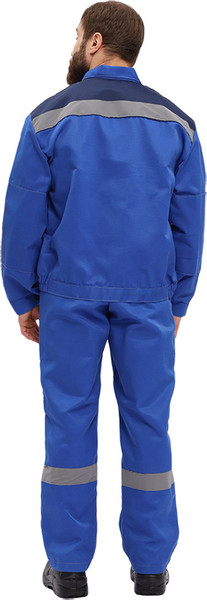 Изображение товара Комплект рабочей одежды УРСУС Легион КОС817-031 (василек/темно-синий, 44-46/182-188)